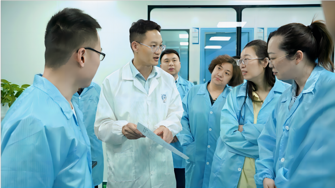 湖北省市场监督管理局、湖北省计量测试技术研究院领导一行到访创芯检测实验室交流合作