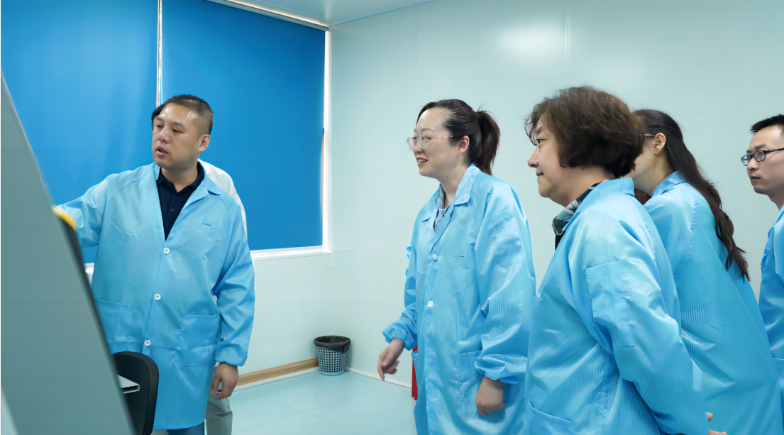 湖北省市场监督管理局、湖北省计量测试技术研究院领导一行到访创芯检测实验室交流合作